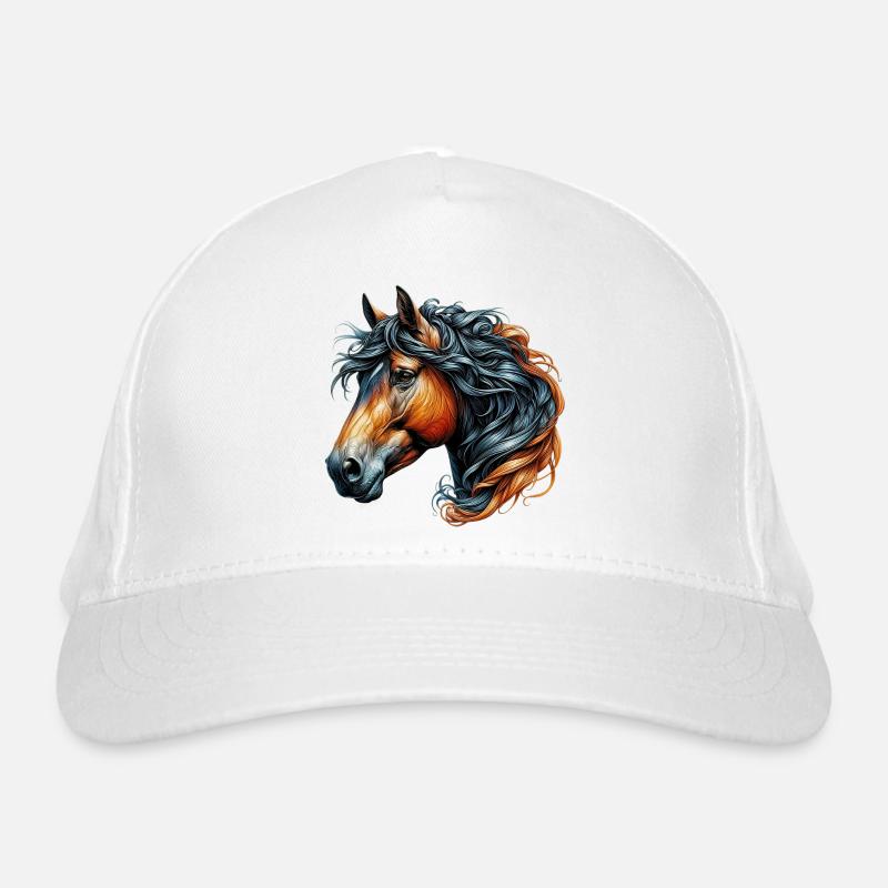 Cheval Casquette classique bio