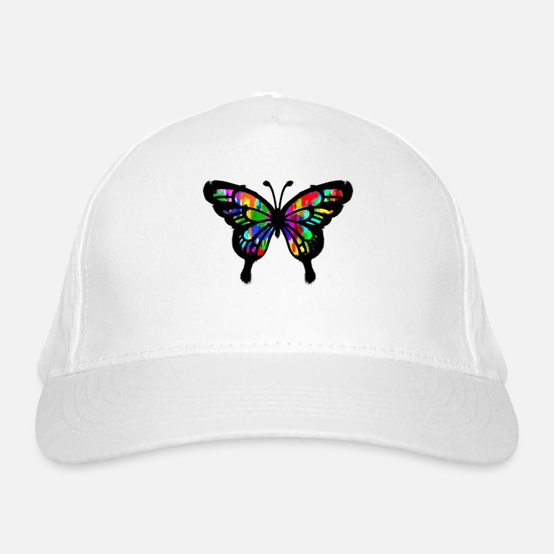 Graffiti Art papillon Illustration dessin Casquette classique bio