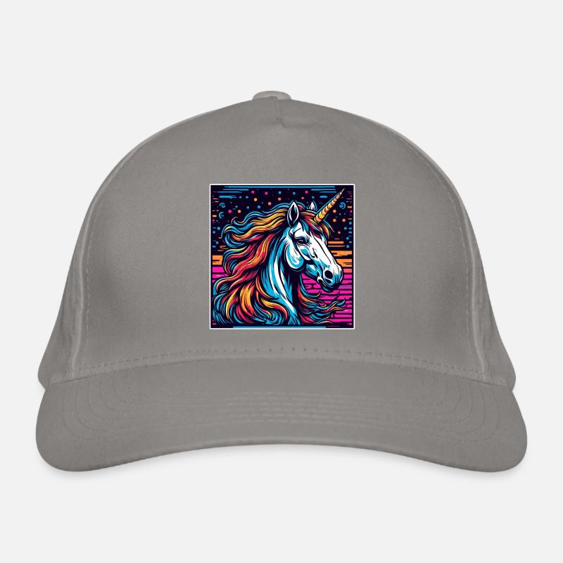Unicorn / Mythical Creatures / Fairy Tale / Magic / Glitter Organic Baseball Cap