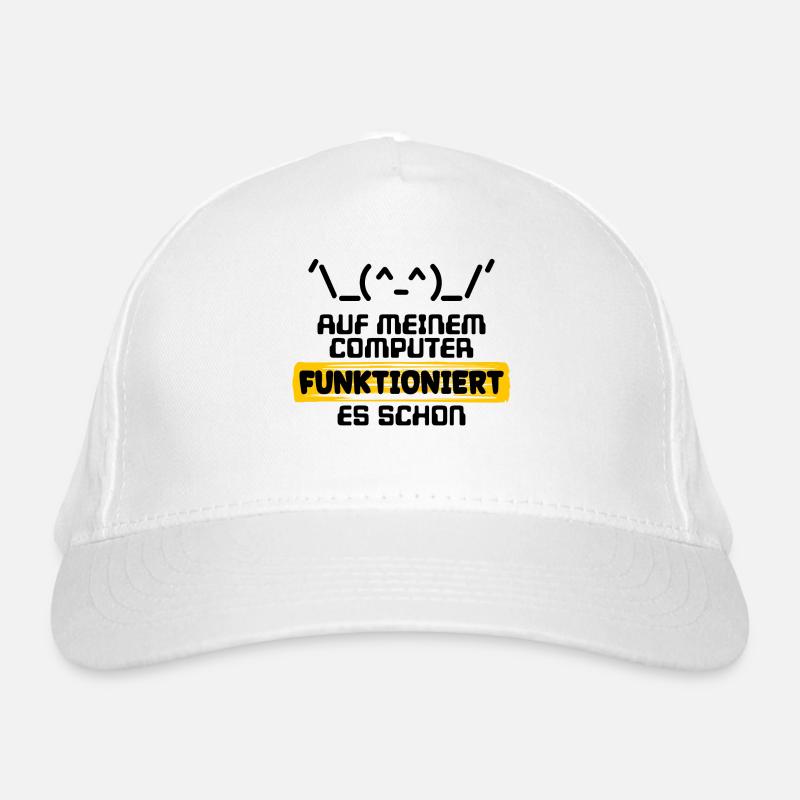 Developer Statement Code Scripting Programmer Organic Baseball Cap