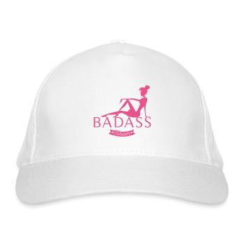 Pink Badass forever - Casquette classique bio - blanc - Devant