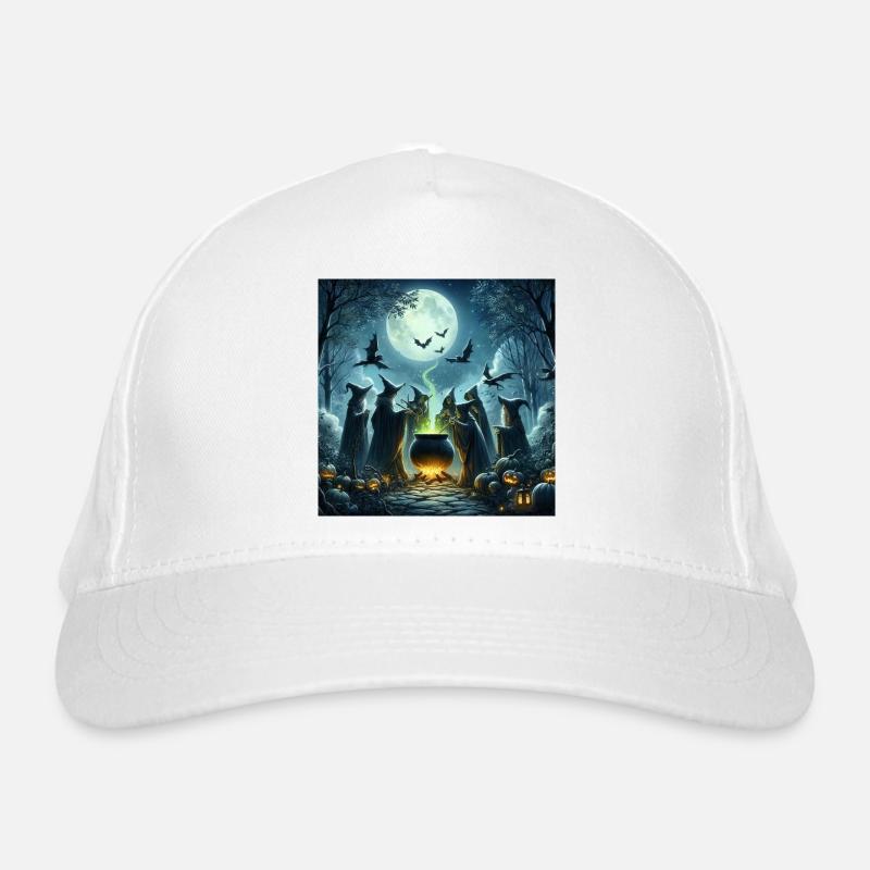 Hexenzirkel Bio-Baseballkappe