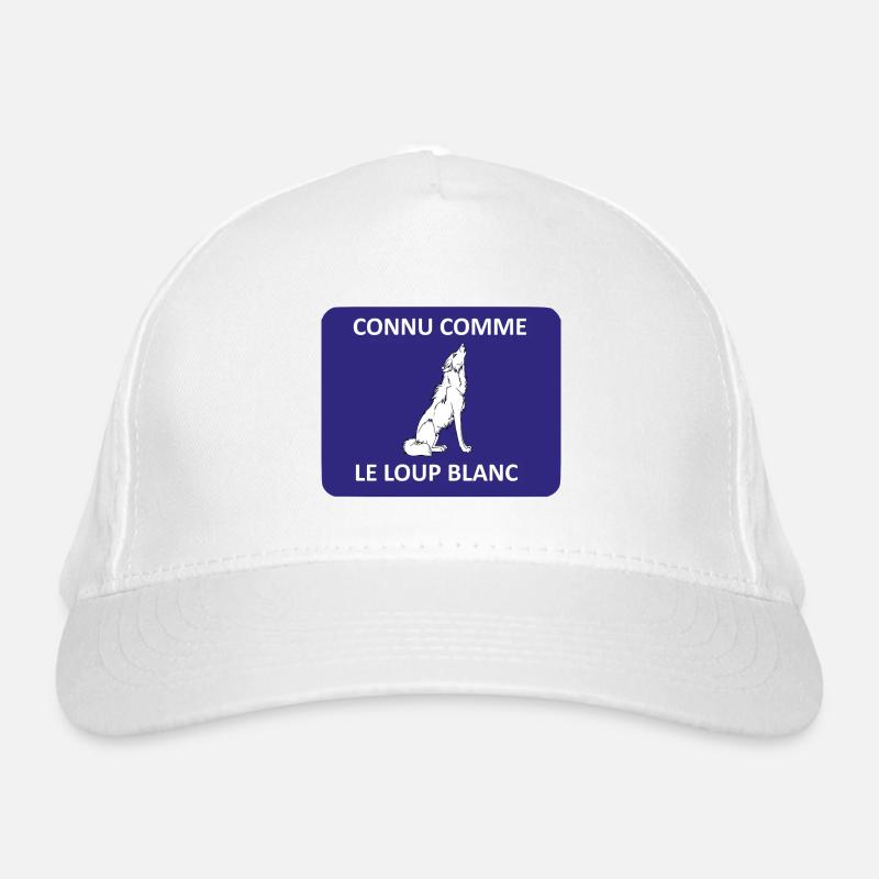 Known as the White Wolf Organic Baseball Cap