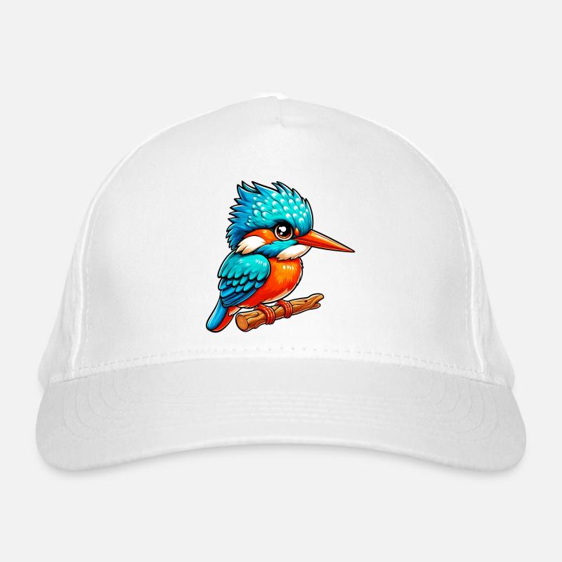 Eisvogel Bio-Baseballkappe
