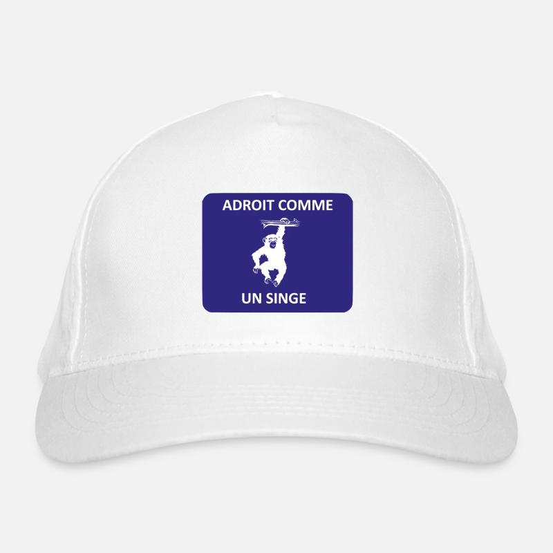 Dexterous as a monkey Organic Baseball Cap
