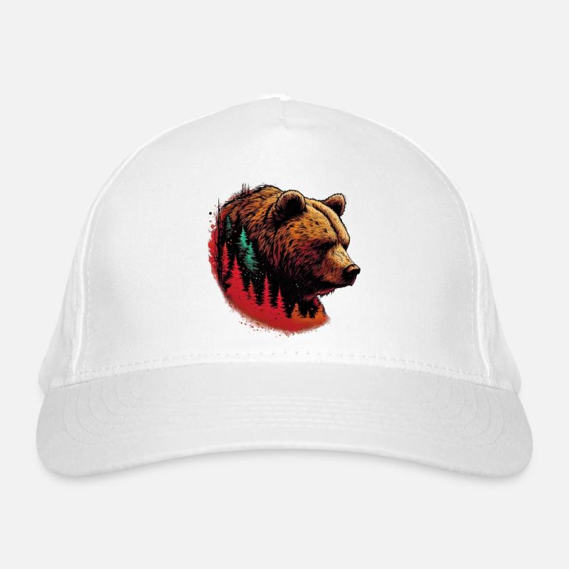 Bear Organic Baseball Cap