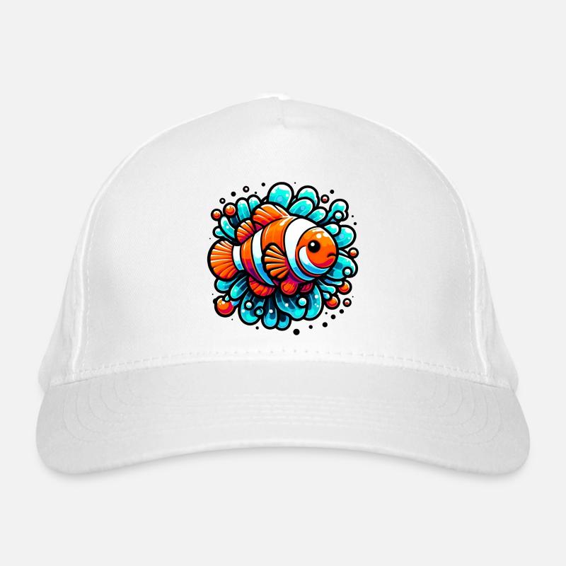 Clownfische Bio-Baseballkappe