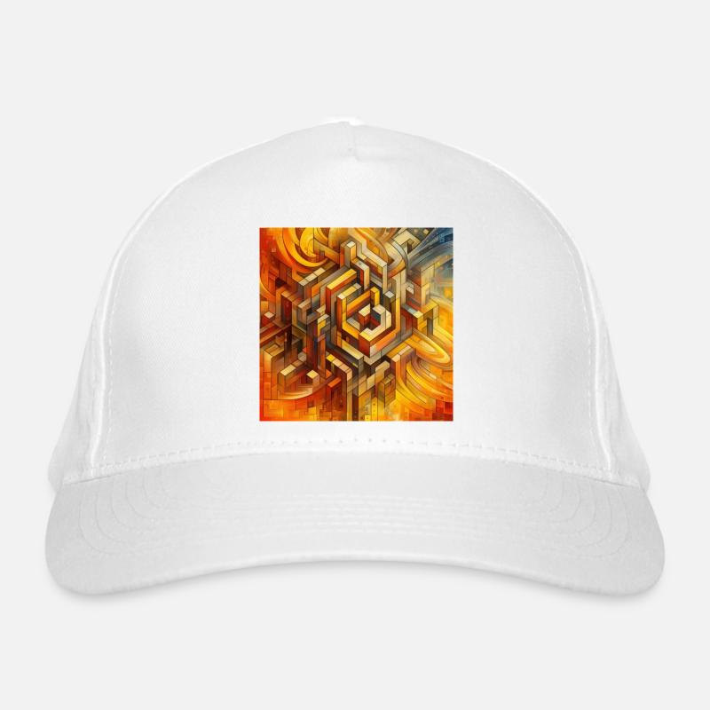 Squares 4 Organic Baseball Cap