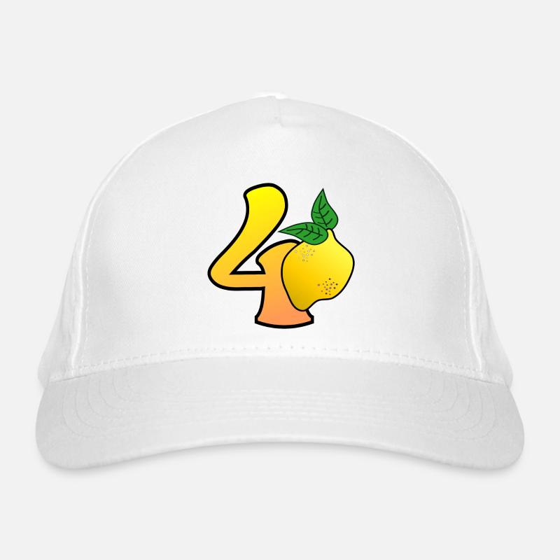 40e anniversaire - Quarante - Citrons Casquette classique bio