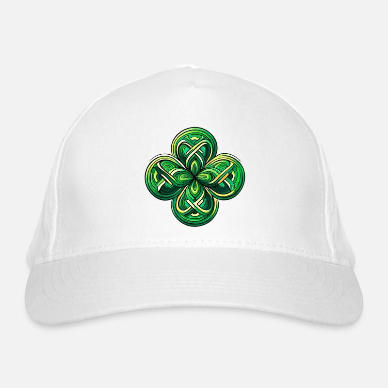 Four-leaf clover Organic Baseball Cap