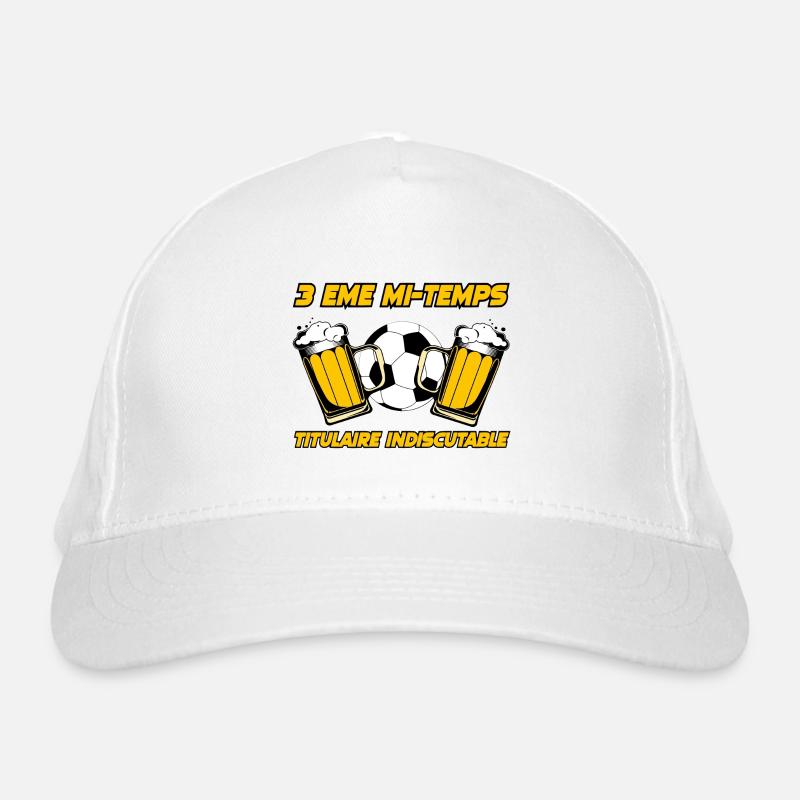 3. Halbzeit Bio-Baseballkappe