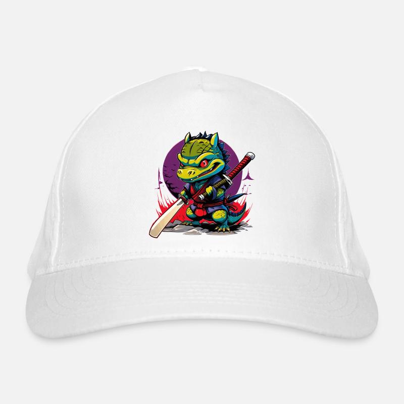Ninja Dragon 1 Organic Baseball Cap