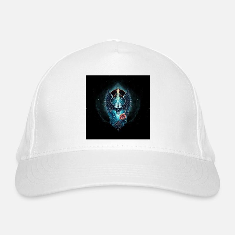 Stunning skull Organic Baseball Cap