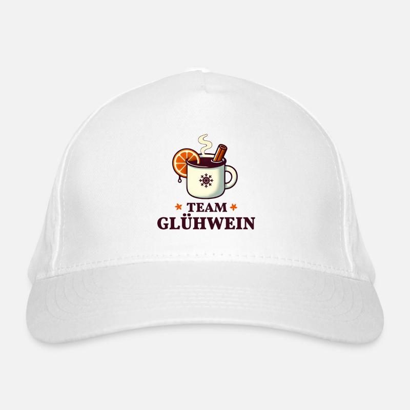 Team Glühwein Bio-Baseballkappe