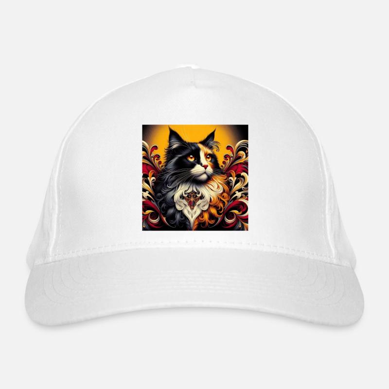 cat 3 1 Organic Baseball Cap
