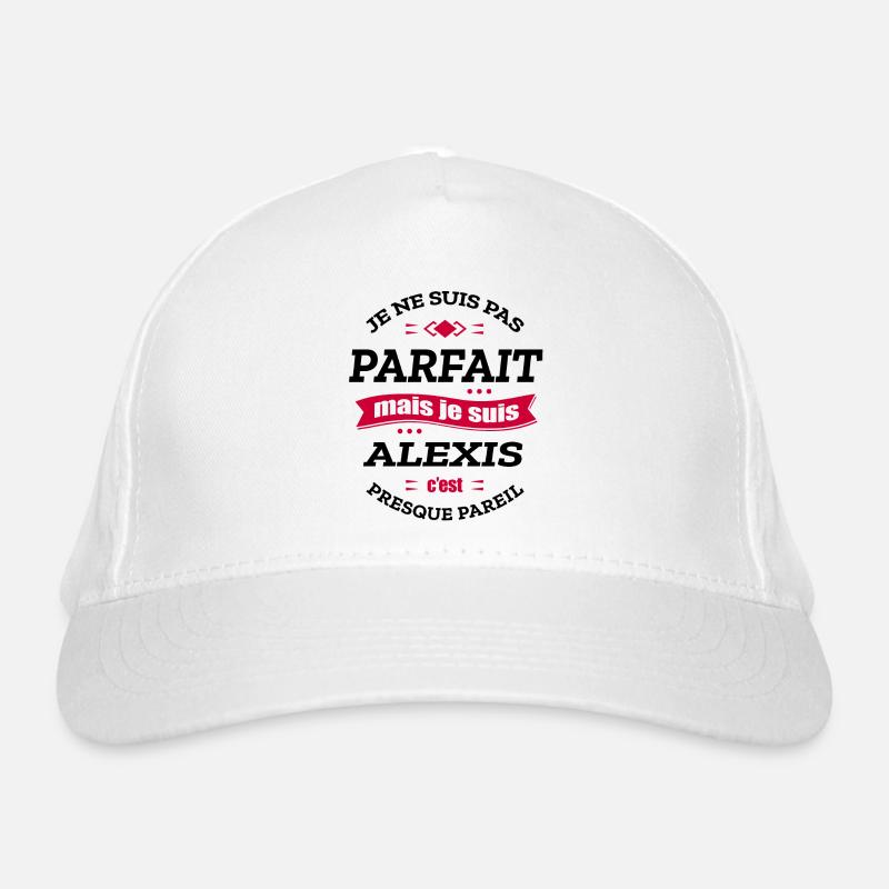 ALEXIS PARFAIT - PRENOM ALEXIS Casquette classique bio
