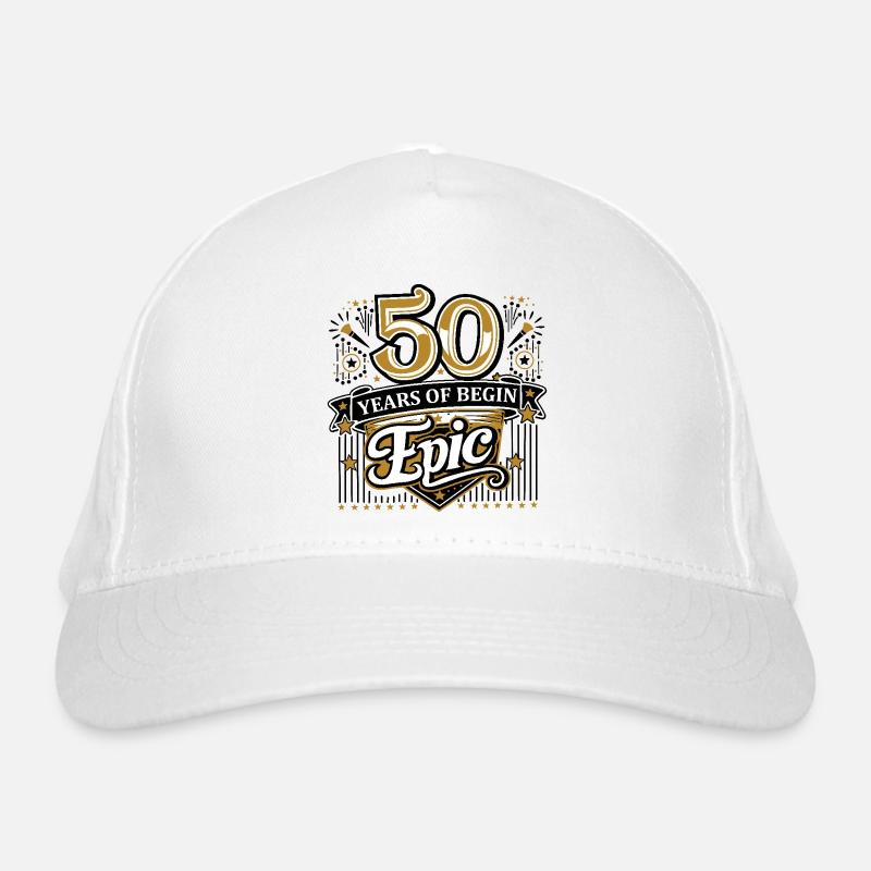 50 Jahre Begin Epic Bio-Baseballkappe
