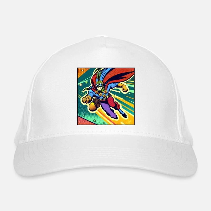 Superhero Organic Baseball Cap