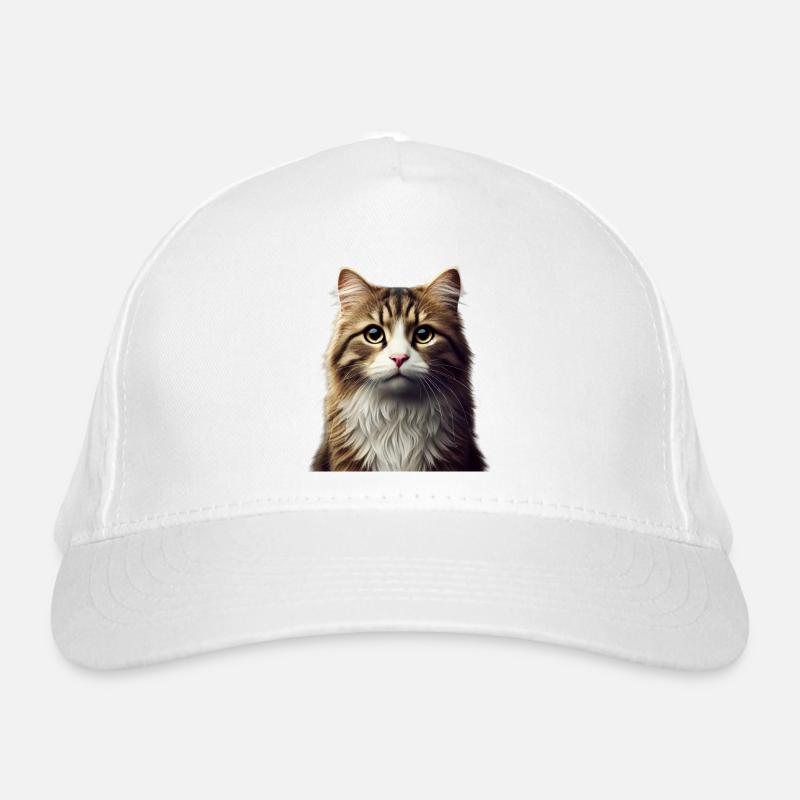 Katze Bio-Baseballkappe
