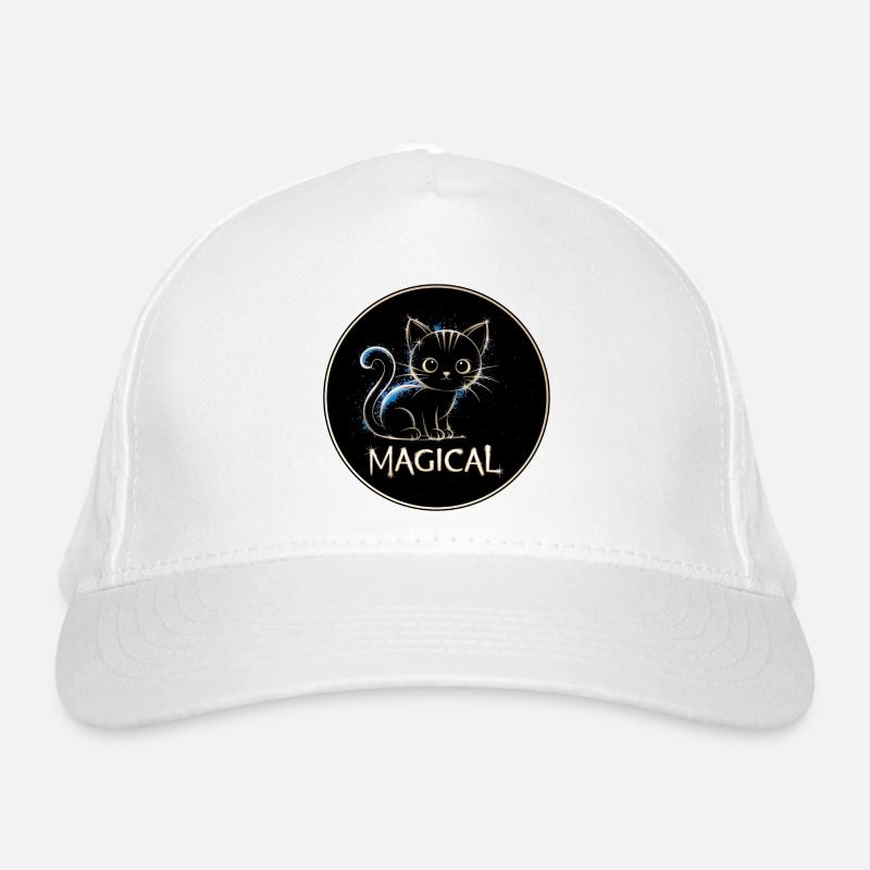 Magic Cat Organic Baseball Cap