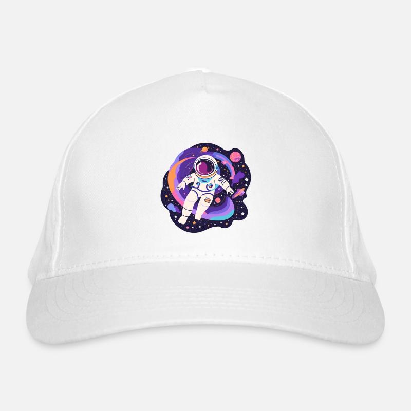 Weltraum-Regenbogen-Astronaut Bio-Baseballkappe