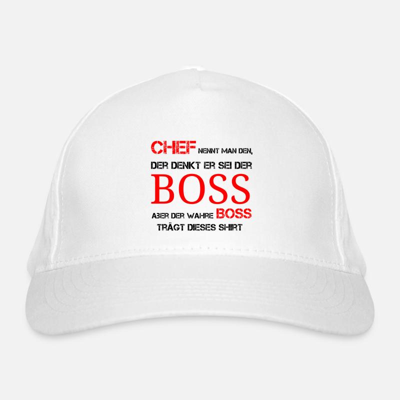 Les vrais patrons Casquette classique bio