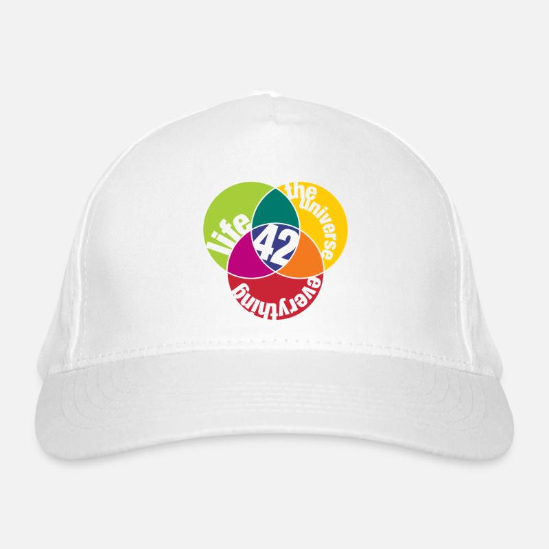Life, The Universe and Everything Organic Baseball Cap