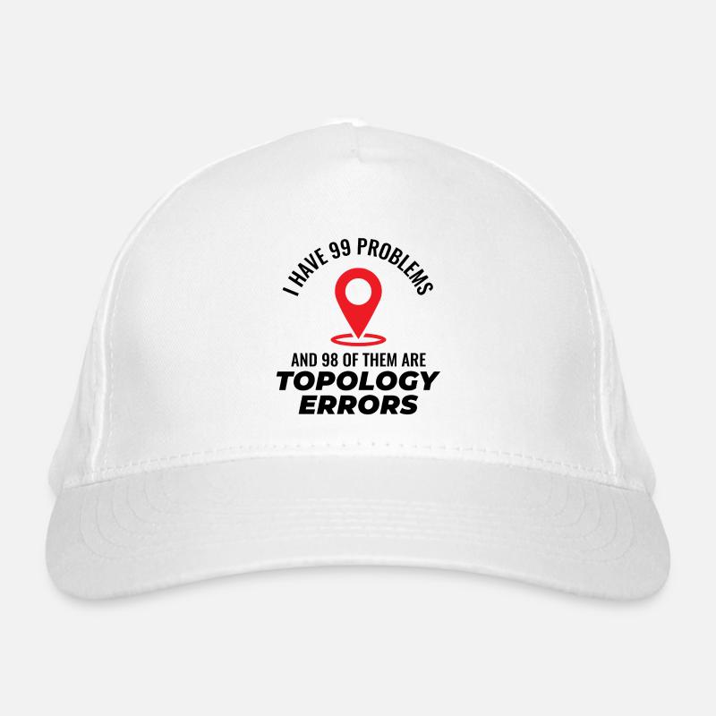Topology Errors GIS Mapping Humor Cartography Organic Baseball Cap