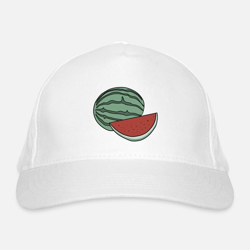Délicieux fruit pastèque Casquette classique bio