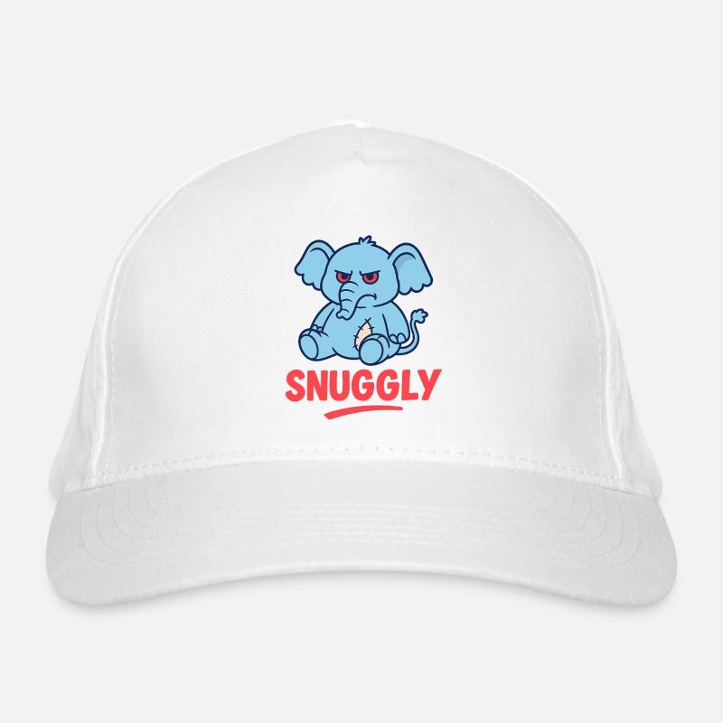 Grumpy Elephant Organic Baseball Cap