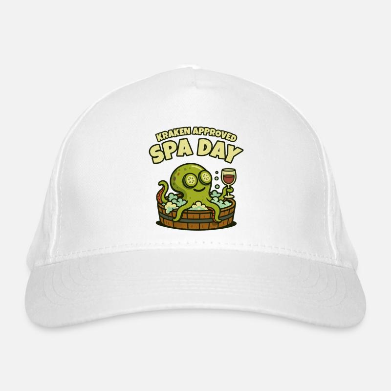 Kraken Spa Day Organic Baseball Cap