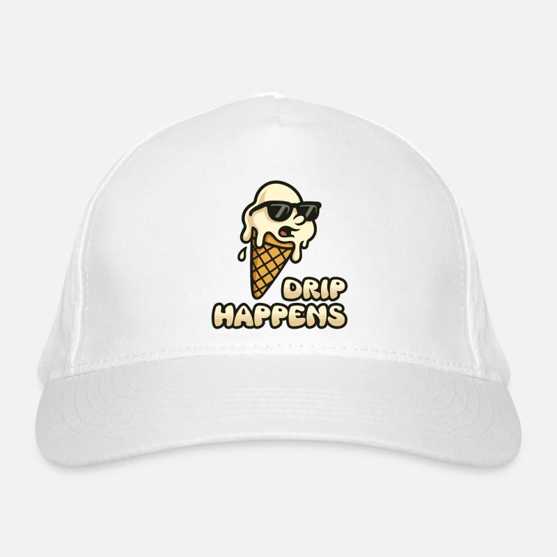 Glace qui goutte Casquette classique bio