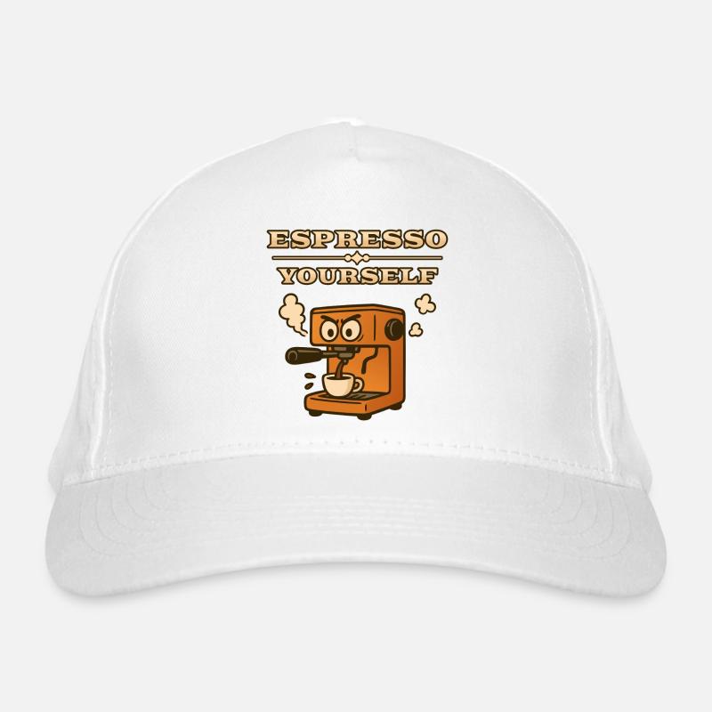 Espresso selbst Bio-Baseballkappe