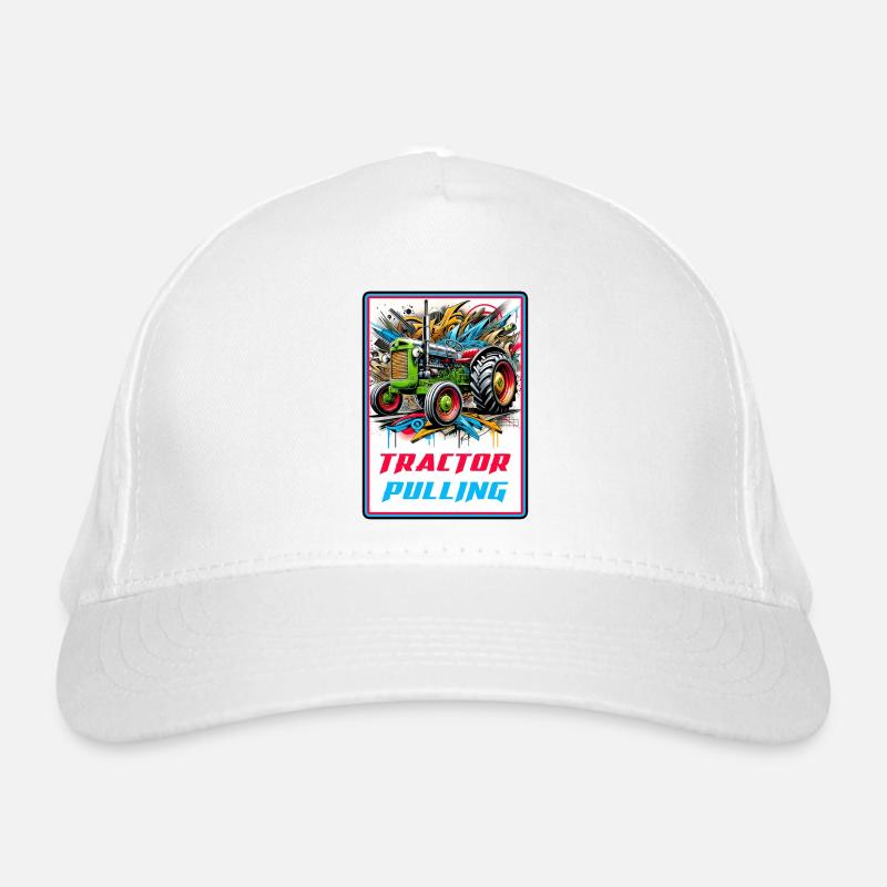 Tractor Pulling Power Organic Baseball Cap