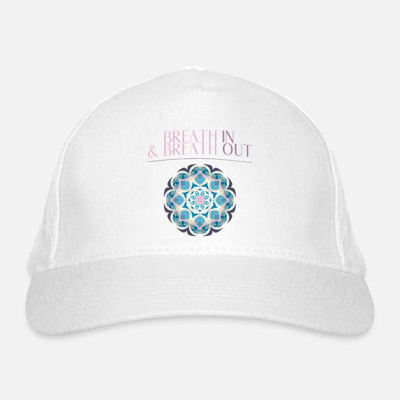 Yoga Mantra - Casquette classique bio - blanc