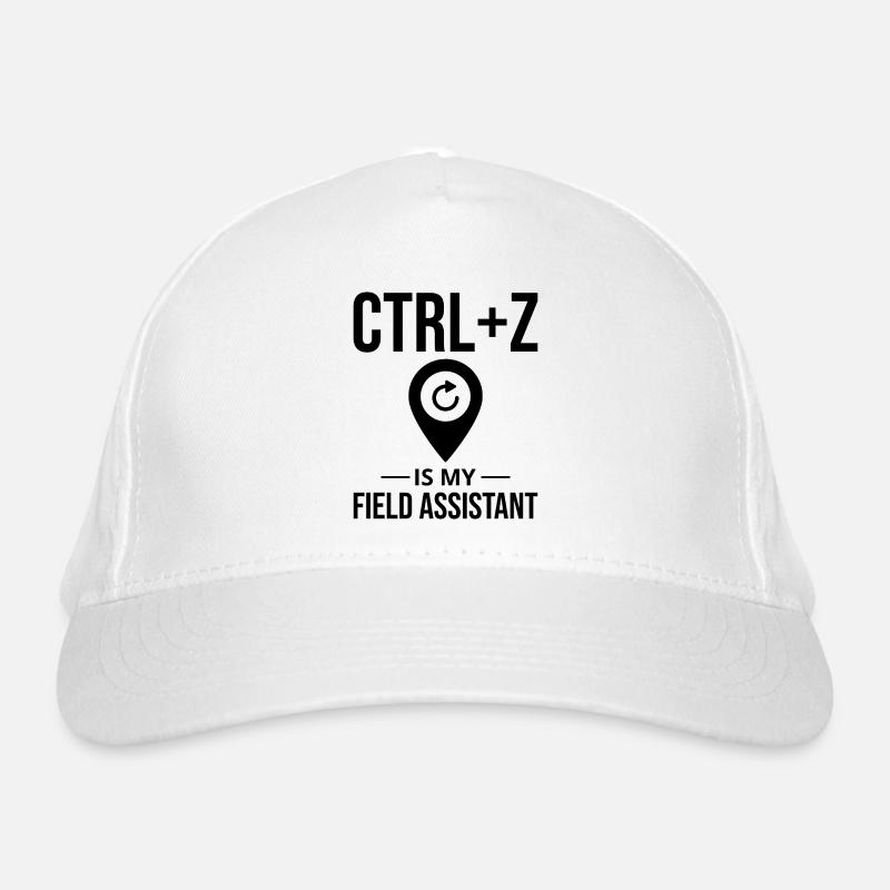 CTRL+Z Field Assistant Modification des données SIG Annuler Casquette classique bio