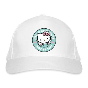 Hello Kitty Just Be You Hello Kitty Club - Organic Baseball Cap - white - Front