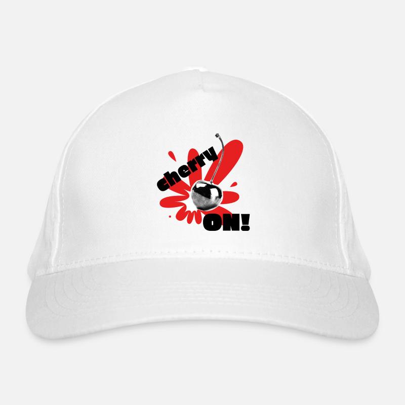 Cerise sur le gâteau ! Casquette classique bio