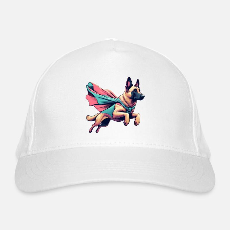 Super Hund Belgischer Schäferhund Cape Geschenk Bio-Baseballkappe