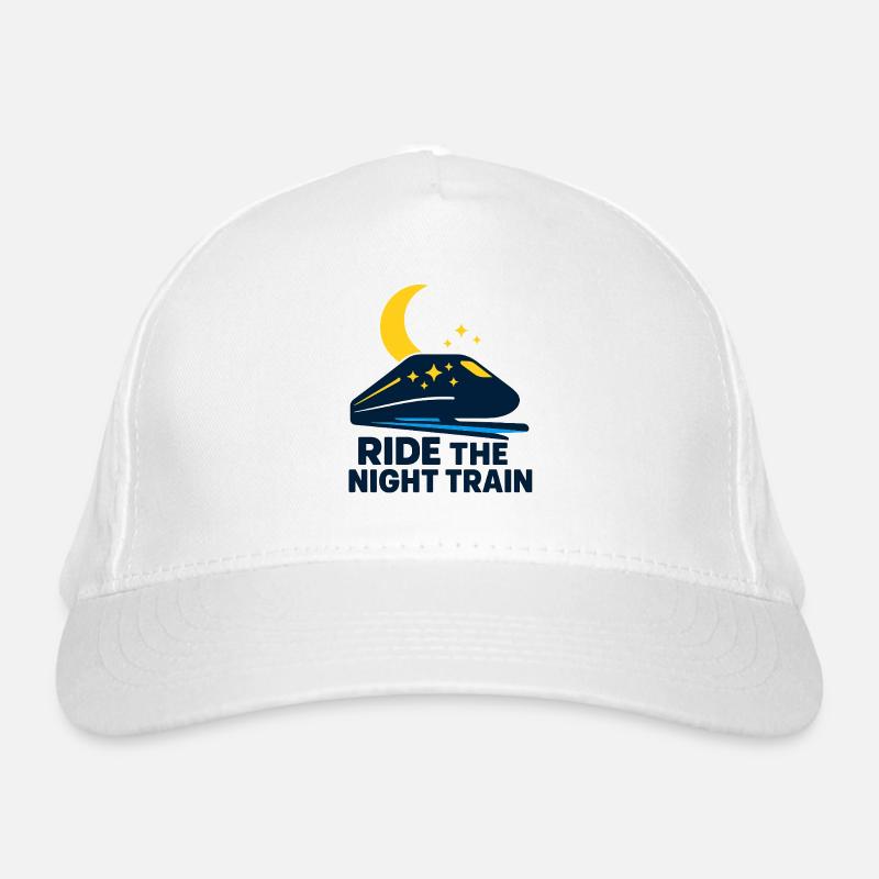 Montez à bord du train de nuit Casquette classique bio