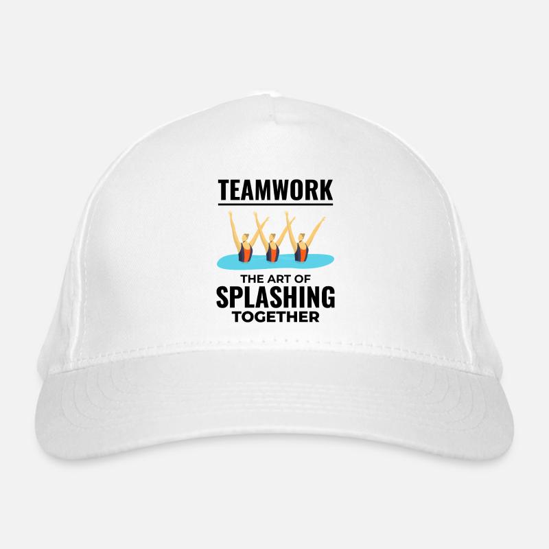 Conception triomphante des nageurs synchronisés Casquette classique bio