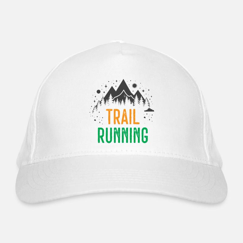 Course sur sentier Casquette classique bio