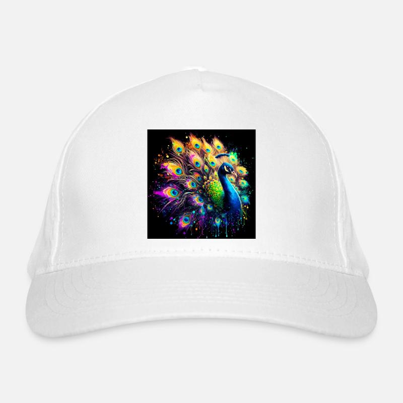 Pfau Bio-Baseballkappe