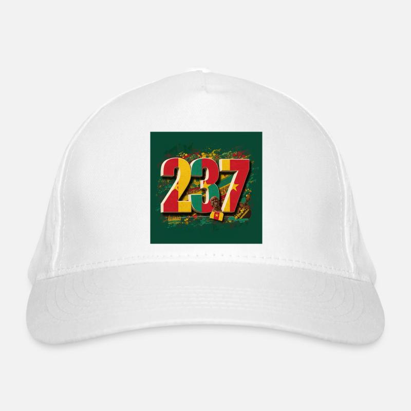 Festive Year Numbers in Bright Colours Organic Baseball Cap