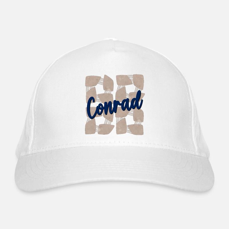 NAME DAY NAME CONRAD Organic Baseball Cap