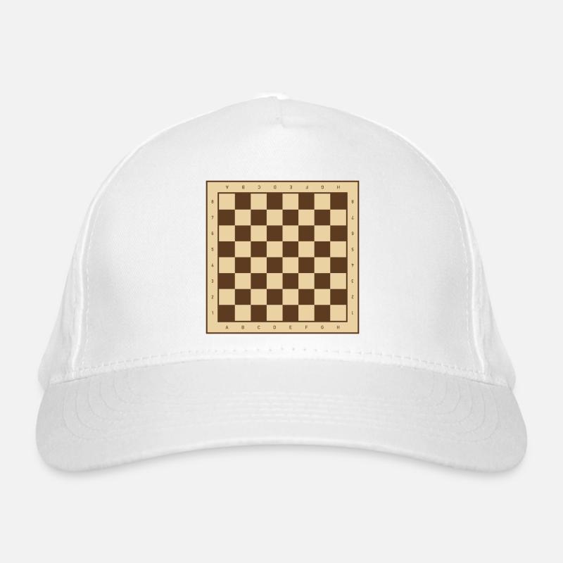 Classic checkerboard design Organic Baseball Cap