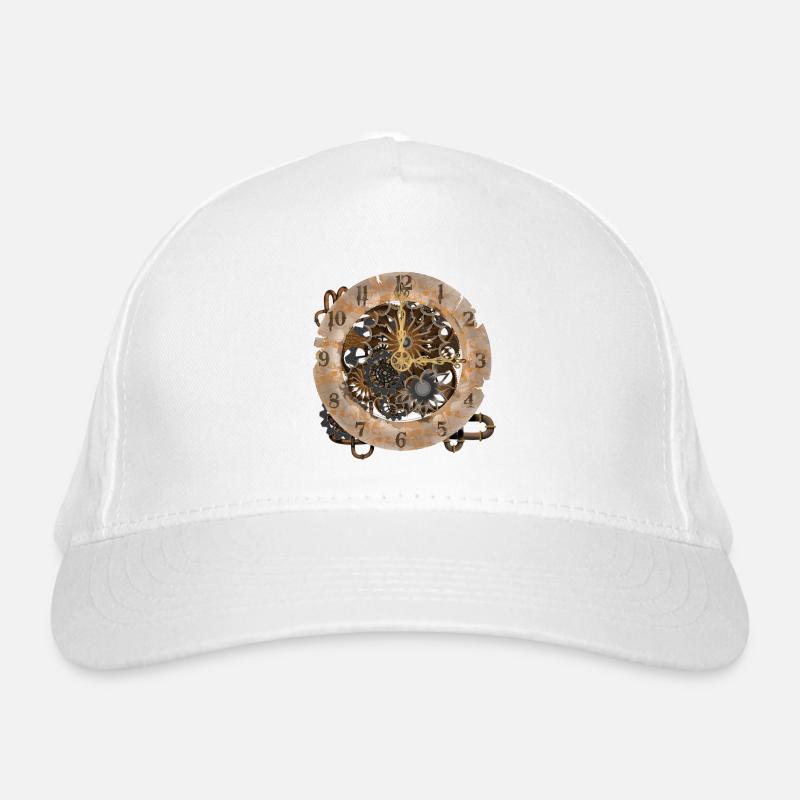Steampunk watches Organic Baseball Cap