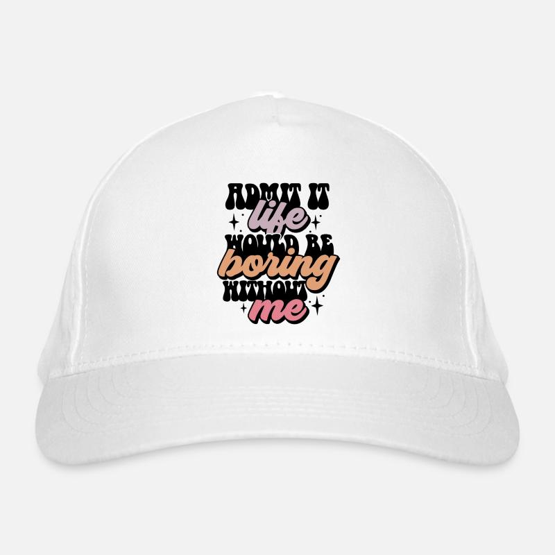 Classic expression in pastel shades Organic Baseball Cap