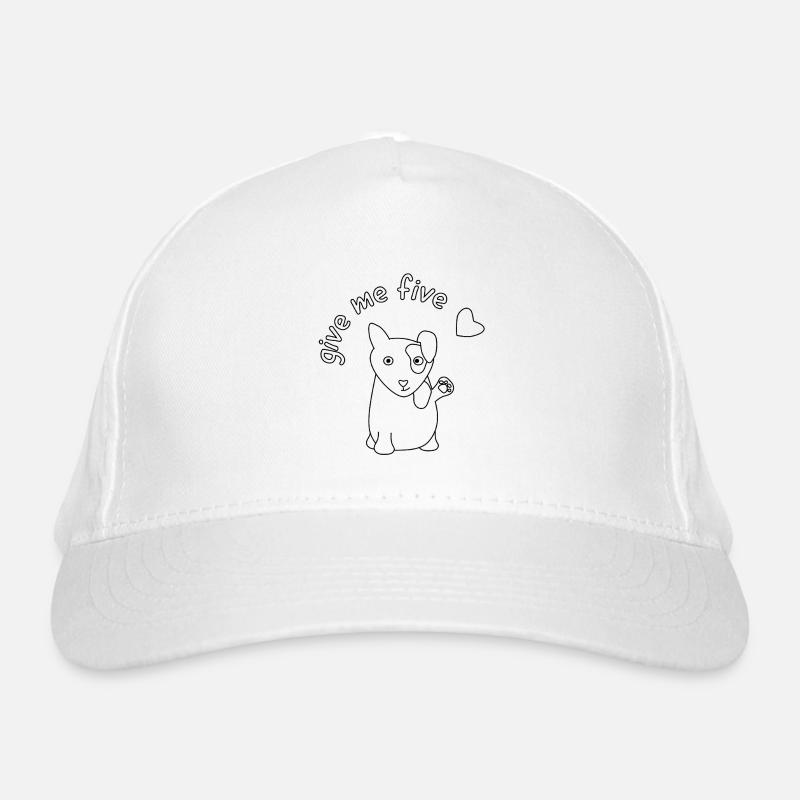give me five Organic Baseball Cap