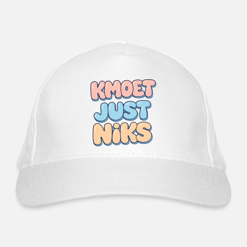 Kmoet just nothing, Dialecte anversois Chemises Casquette classique bio